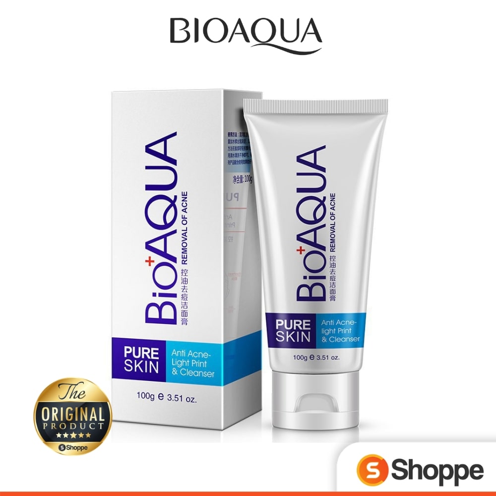 - BIOAQUA Acne Skincare 3 in 1 Bundle (Cream/Essence/Cleanser) - SHOPEE MALL | Sri Lanka