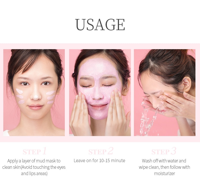 LAIKOU Japan Sakura Mud Mask 80g - SHOPPE.LK