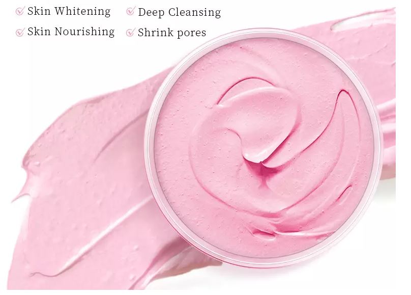 LIFTHENG Peach Moisturizing Clay Mask for Cleansing - 100g - SHOPPE.LK