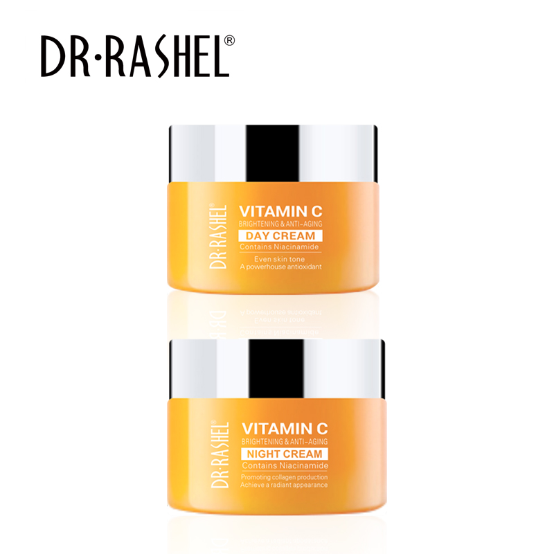 Dr Rashel Vitamin C Day Cream - Antioxidant Formula | Collagen Boost - SHOPPE.LK
