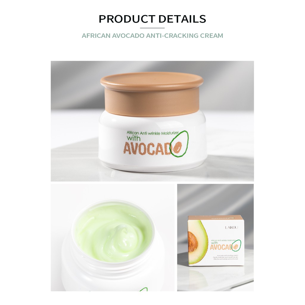 LAIKOU Avocado Moisturizing Facial Cream - SHOPPE.LK