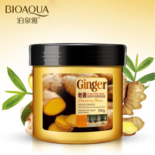 BIOAQUA Ginger Hair Mask Hair Repair Treatment - SHOPPE.LK