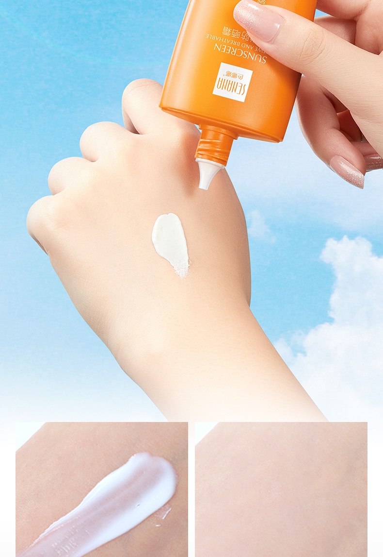 Sun Care Cream - SENANA Moisturizing Sunscreen SPF 50+ PA+++ 45g - SHOPEE MALL | Sri Lanka