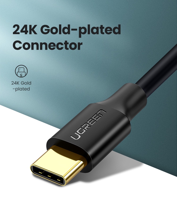 Printer Cable - UGREEN USB-C OTG Adapter Cable for Flash Drives, Mouse, Keyboard - 5Gbps Data Transfer - SHOPEE MALL | Sri Lanka