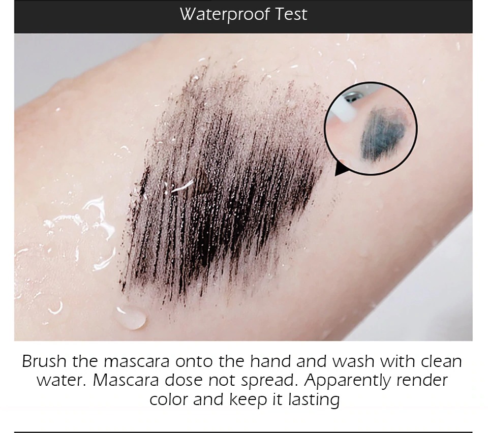 SENANA Mascara - Waterproof and Smudge-Proof Mascara for Long-Wearing Color - SHOPPE.LK