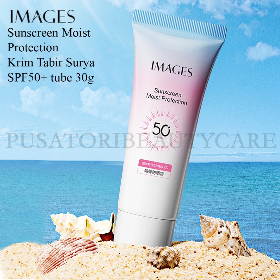 Sun Care Cream - IMAGES Moisturizing Sun Care Cream SPF 50+ PA+++ 30g - SHOPEE MALL | Sri Lanka