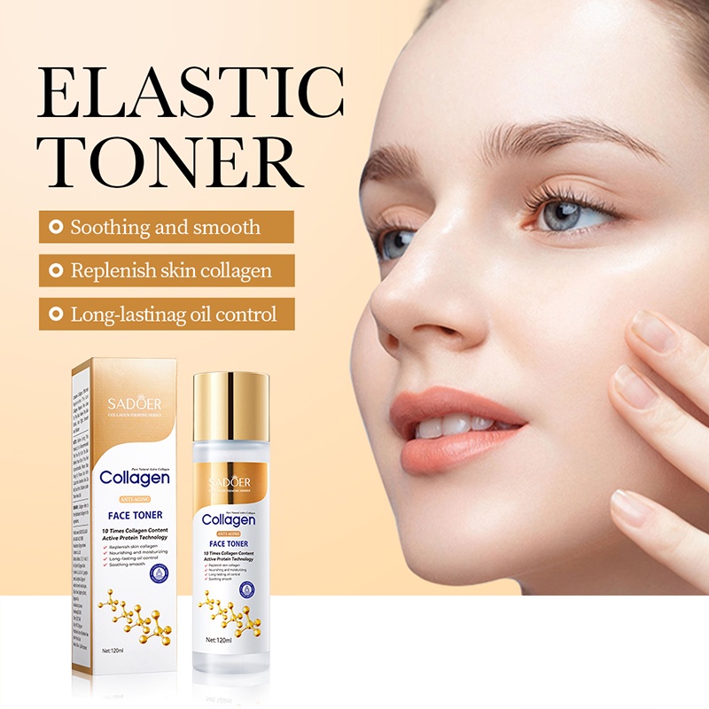 Nail Gel Polish - SADOER Collagen Face Toner For Revitalize Your Skin - 120ml - SHOPEE MALL | Sri Lanka