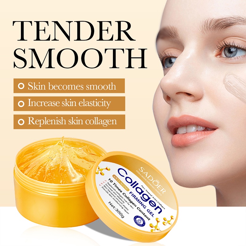 Collagen Face Toner - Revitalize Your Skin with SADOER Collagen Firming Gel - SHOPEE MALL | Sri Lanka