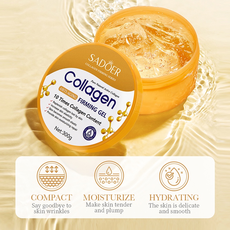 Collagen Face Toner - Revitalize Your Skin with SADOER Collagen Firming Gel - SHOPEE MALL | Sri Lanka