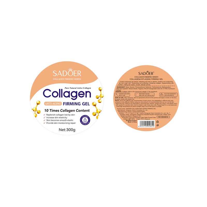 Collagen Face Toner - Revitalize Your Skin with SADOER Collagen Firming Gel - SHOPEE MALL | Sri Lanka