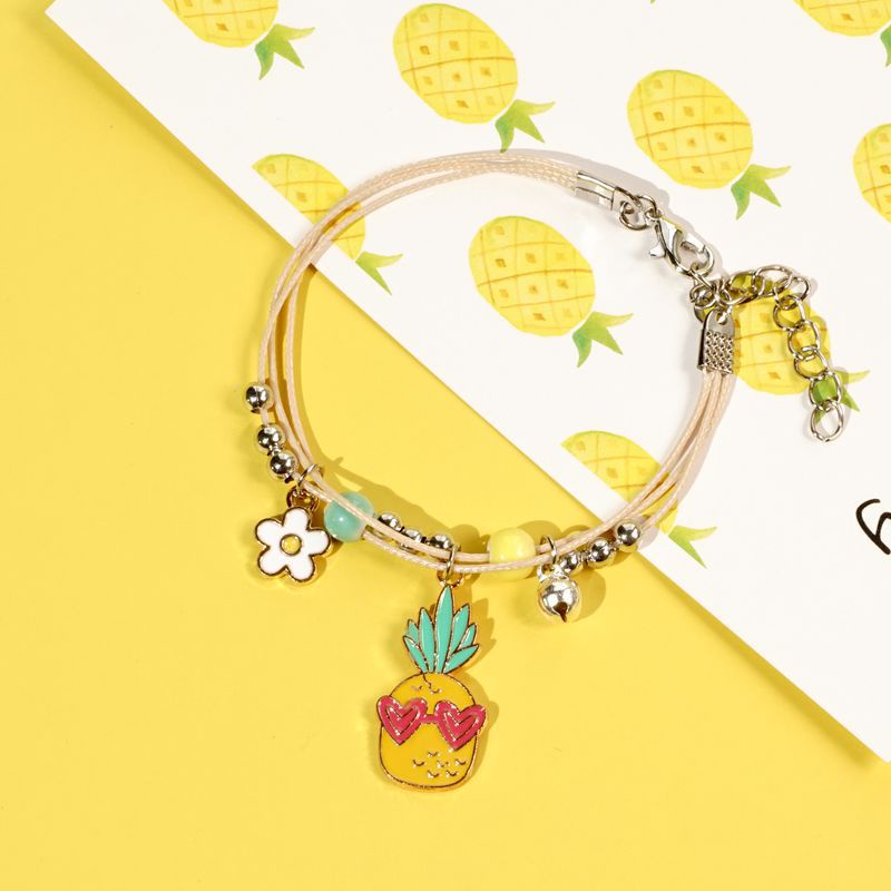 Adjustable Cartoon Bracelet - ST.KUNKKA Cute Fruit Ins Adjustable Cartoon Bracelet for Women - SHOPEE MALL | Sri Lanka